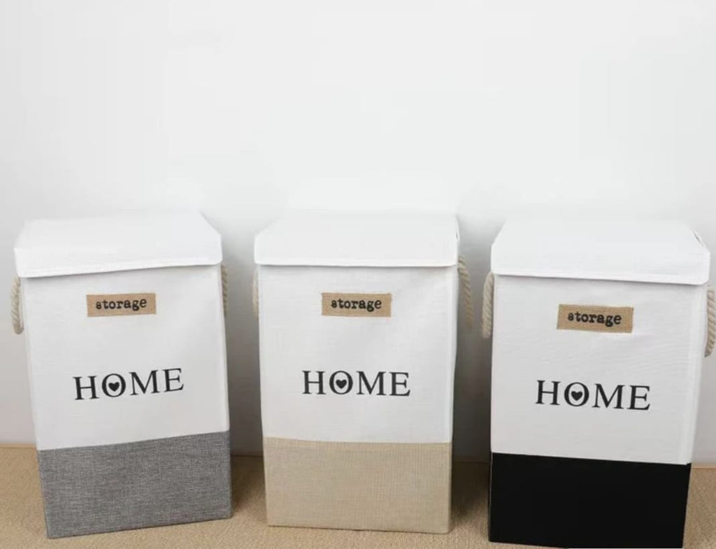 Modern Canvas Storage & Laundry Bin