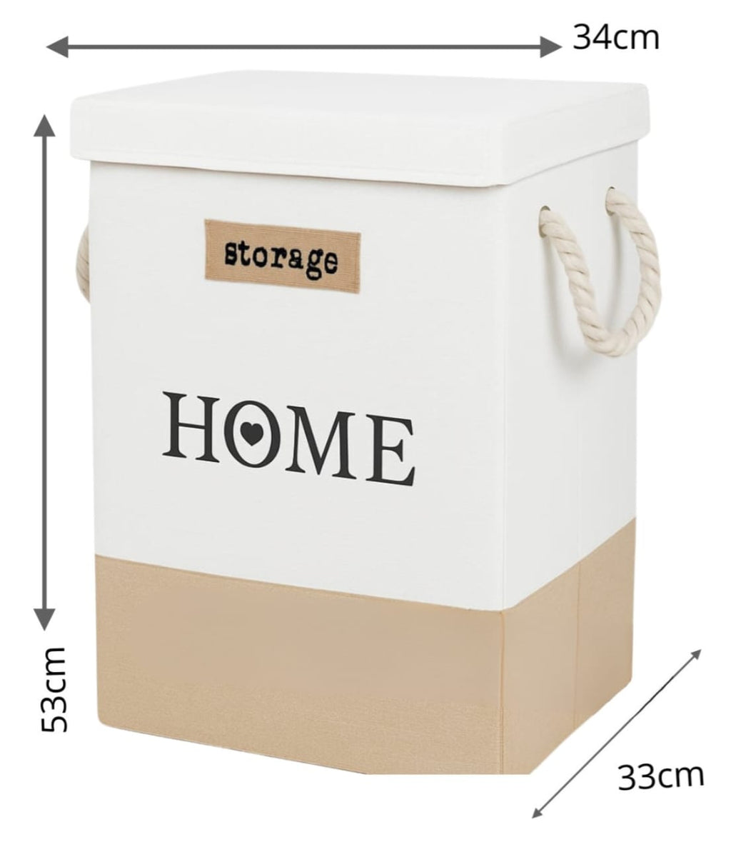 Modern Canvas Storage & Laundry Bin