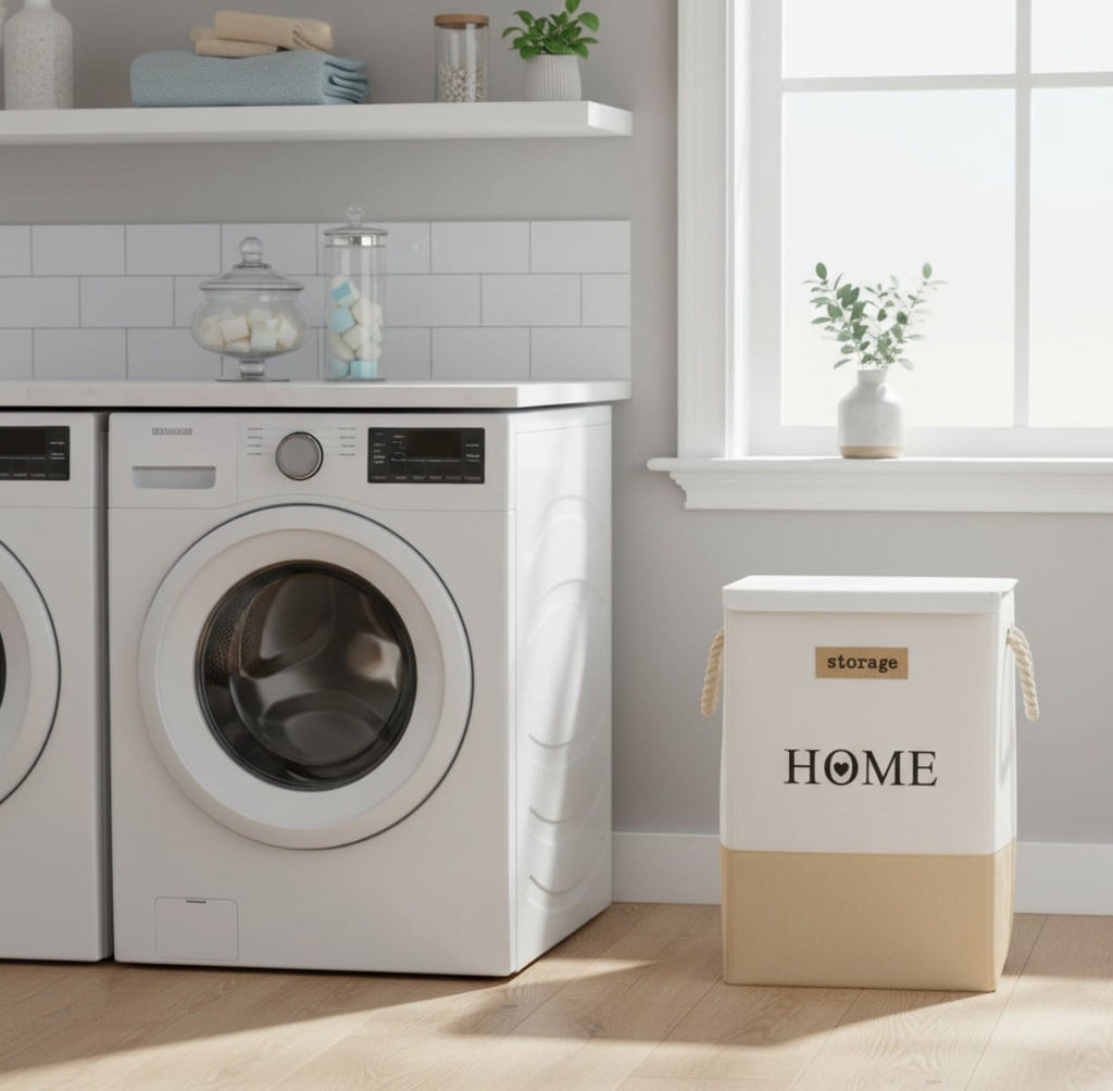 Modern Canvas Storage & Laundry Bin