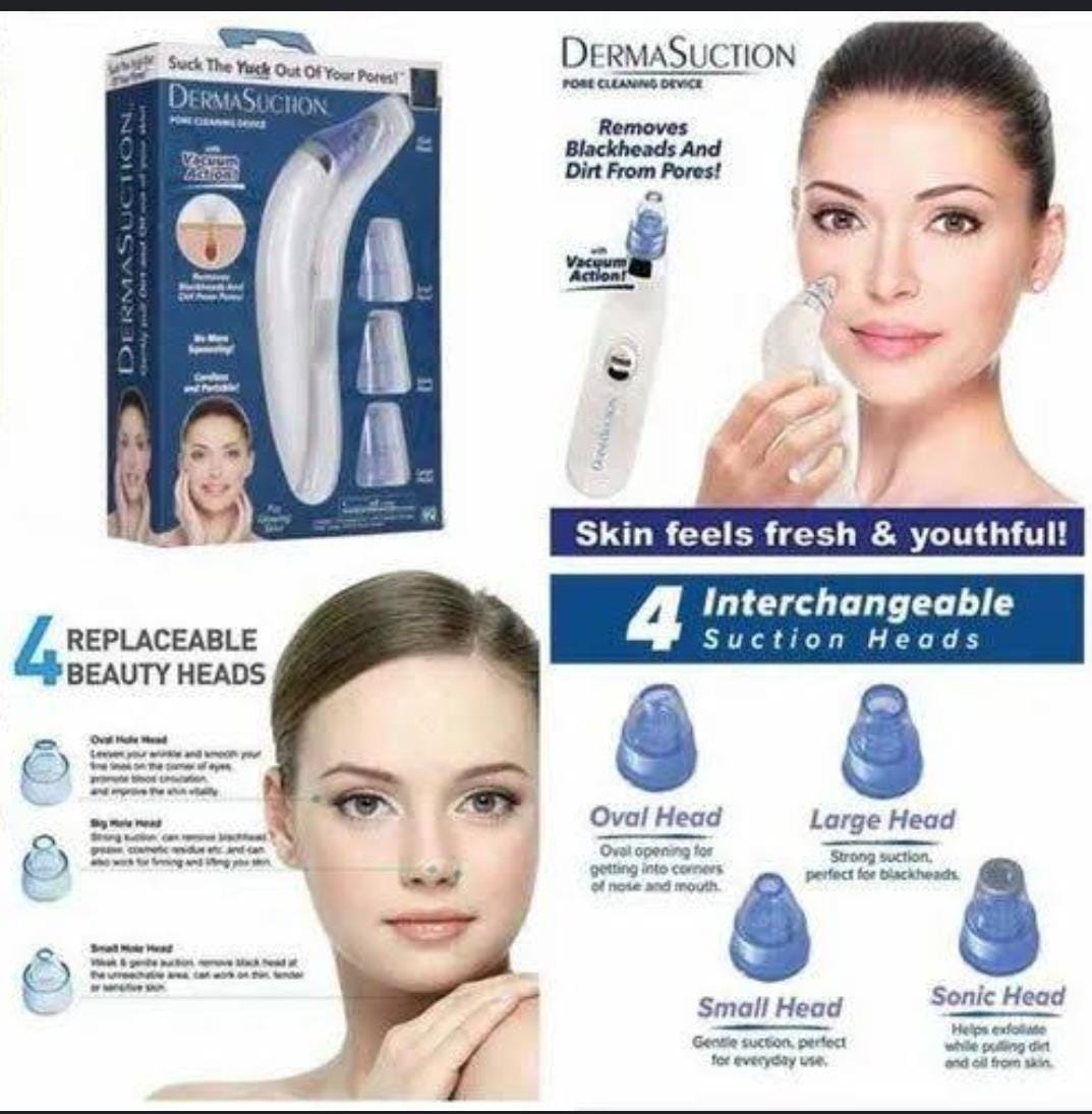 DermaSuction Vacuum Blackhead Remover & Pore Cleaner