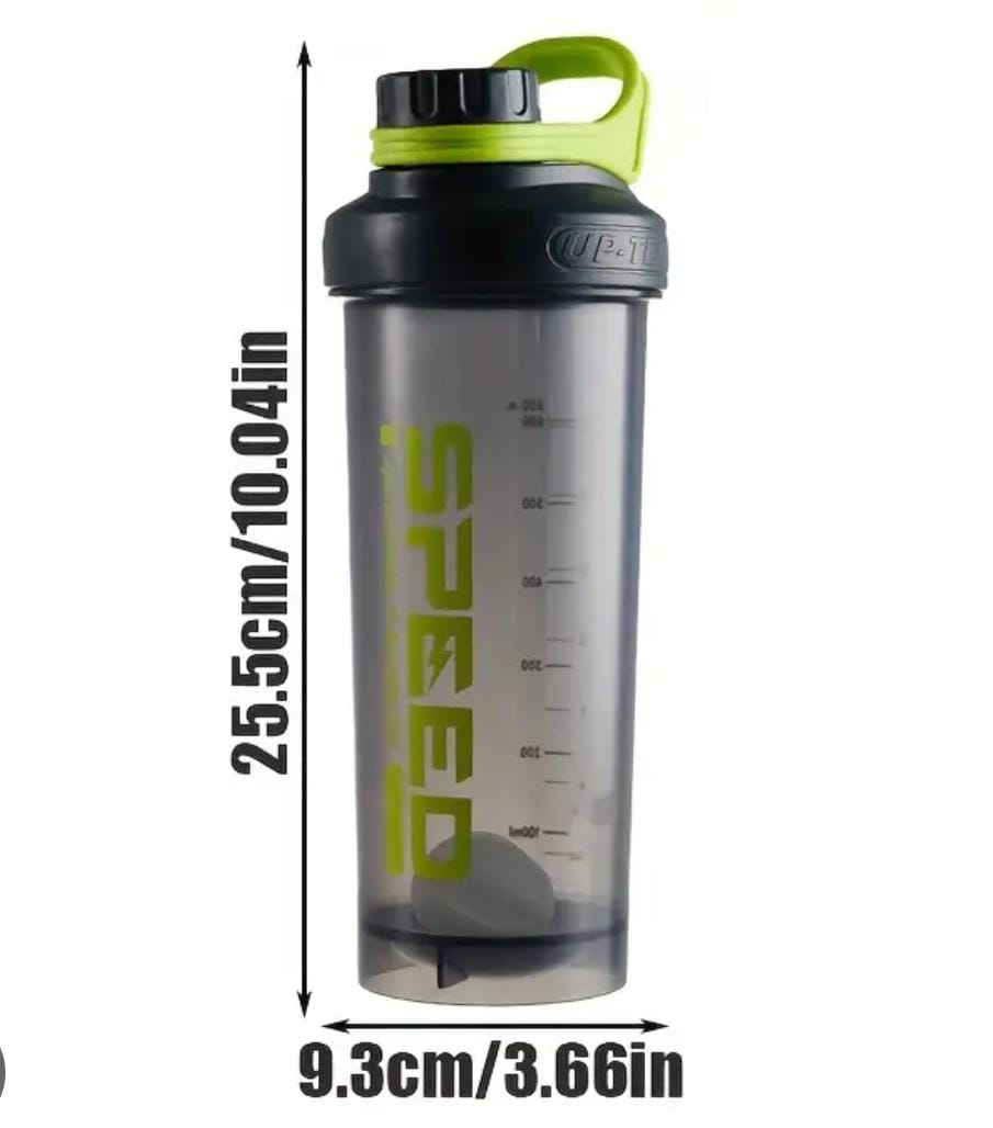 Sports Protein Shaker & Detox Bottle