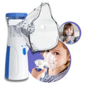 Portable Ultrasonic Mesh Nebulizer – Handheld Silent Steam Inhaler for Kids and Adults