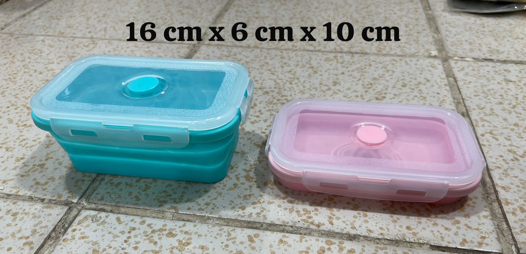 Silicone Collapsible Lunch Box - (12cm & 16cm Sizes)