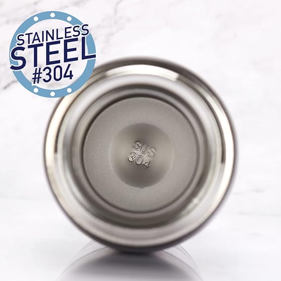 Vacuum Insulated Stainless Steel Sports Bottle - Matte Black