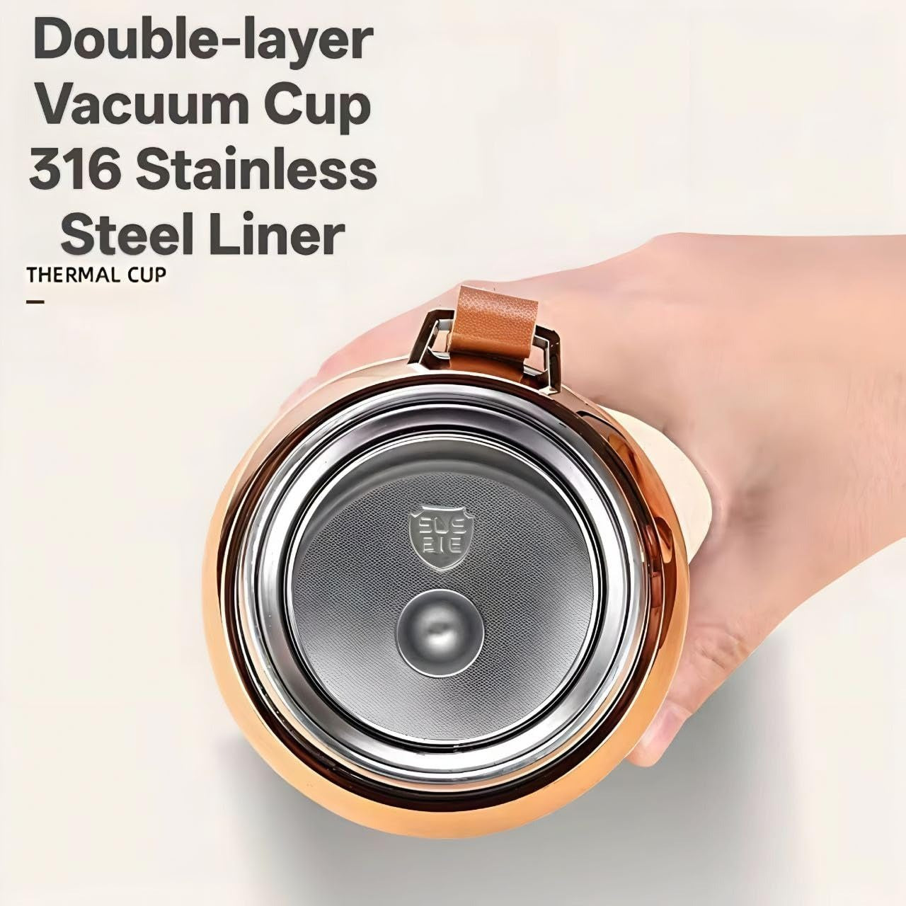 Premium 316 Stainless Steel Vacuum Bottle - Pastel Edition