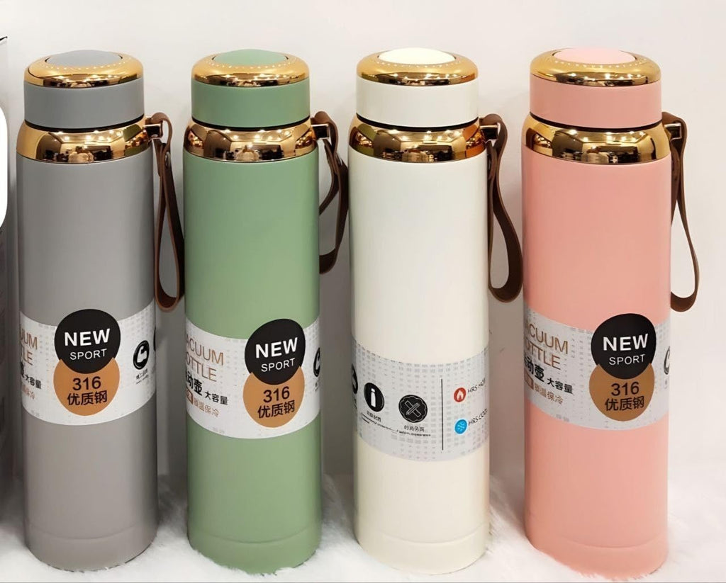 Premium 316 Stainless Steel Vacuum Bottle - Pastel Edition