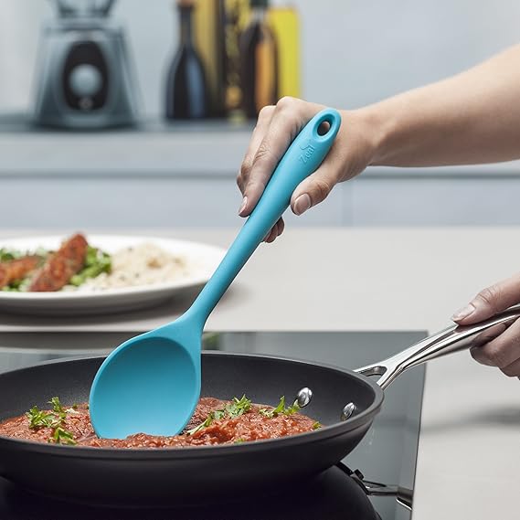 Premium Heat-Resistant Silicone Mixing & Serving Spoon
