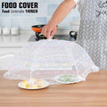 Pop-Up Mesh Food Cover - 14 Inch Foldable Food Umbrella