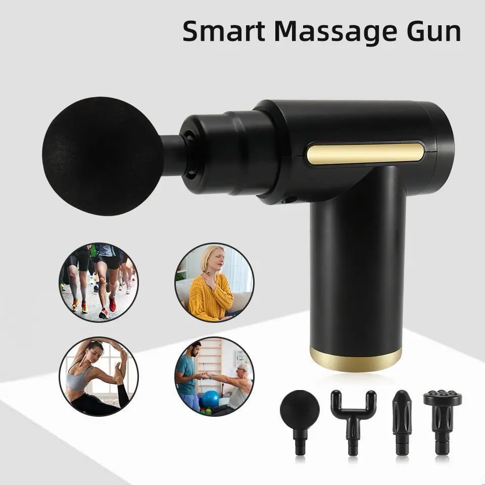 Professional Smart Massage Gun - Portable Deep Tissue Body Massager