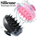 Soft Silicone Scalp Massager & Shampoo Brush