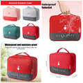 Portable Waterproof First Aid Kit Bag & Medicine Organizer