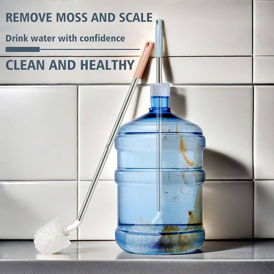 Long Handle 5-Gallon Water Bottle Cleaning Brush