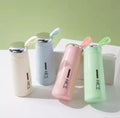 Insulated Stainless Steel Water Bottle with Carry Strap