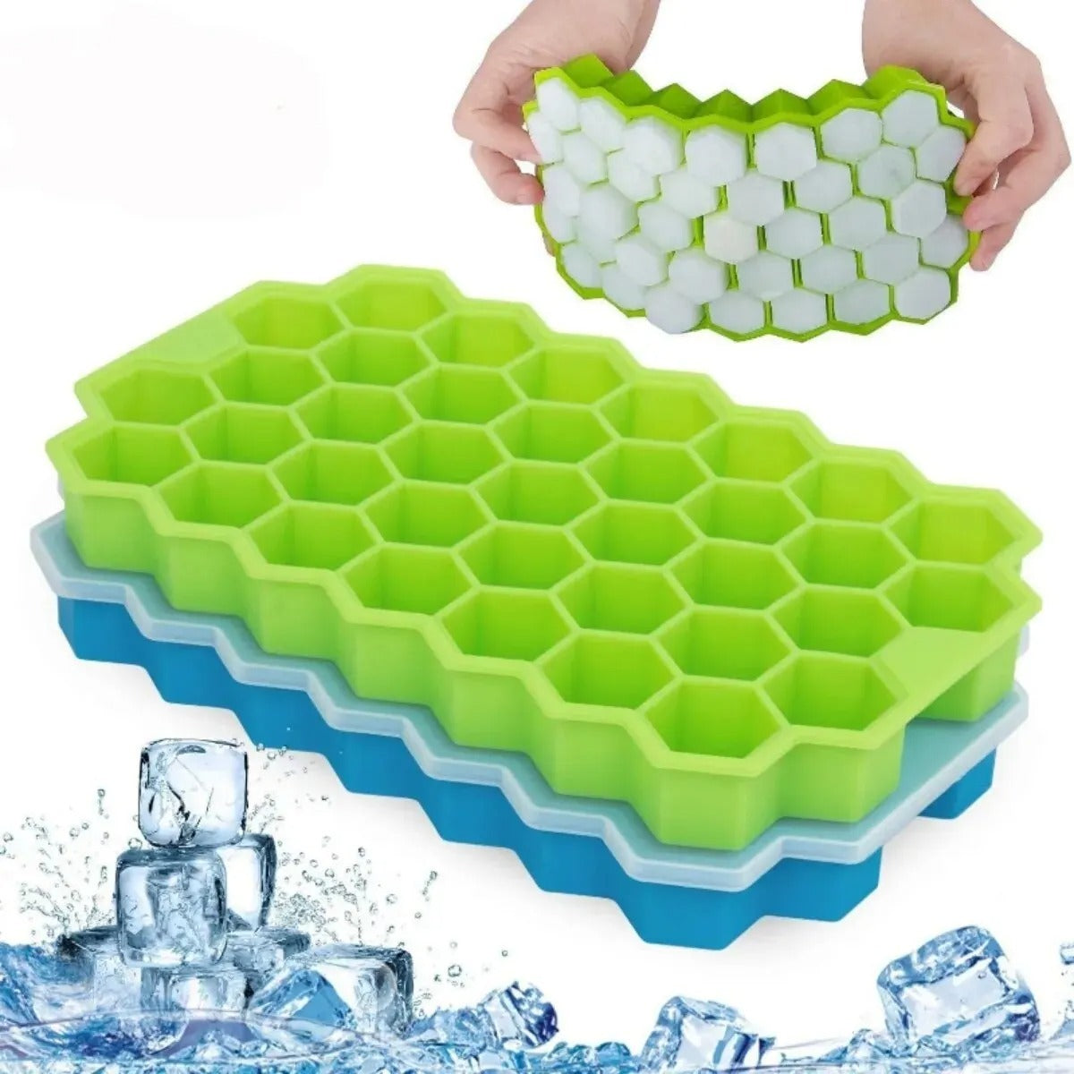 Honeycomb Silicone Ice Cube Tray