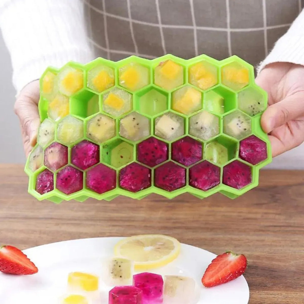 Honeycomb Silicone Ice Cube Tray