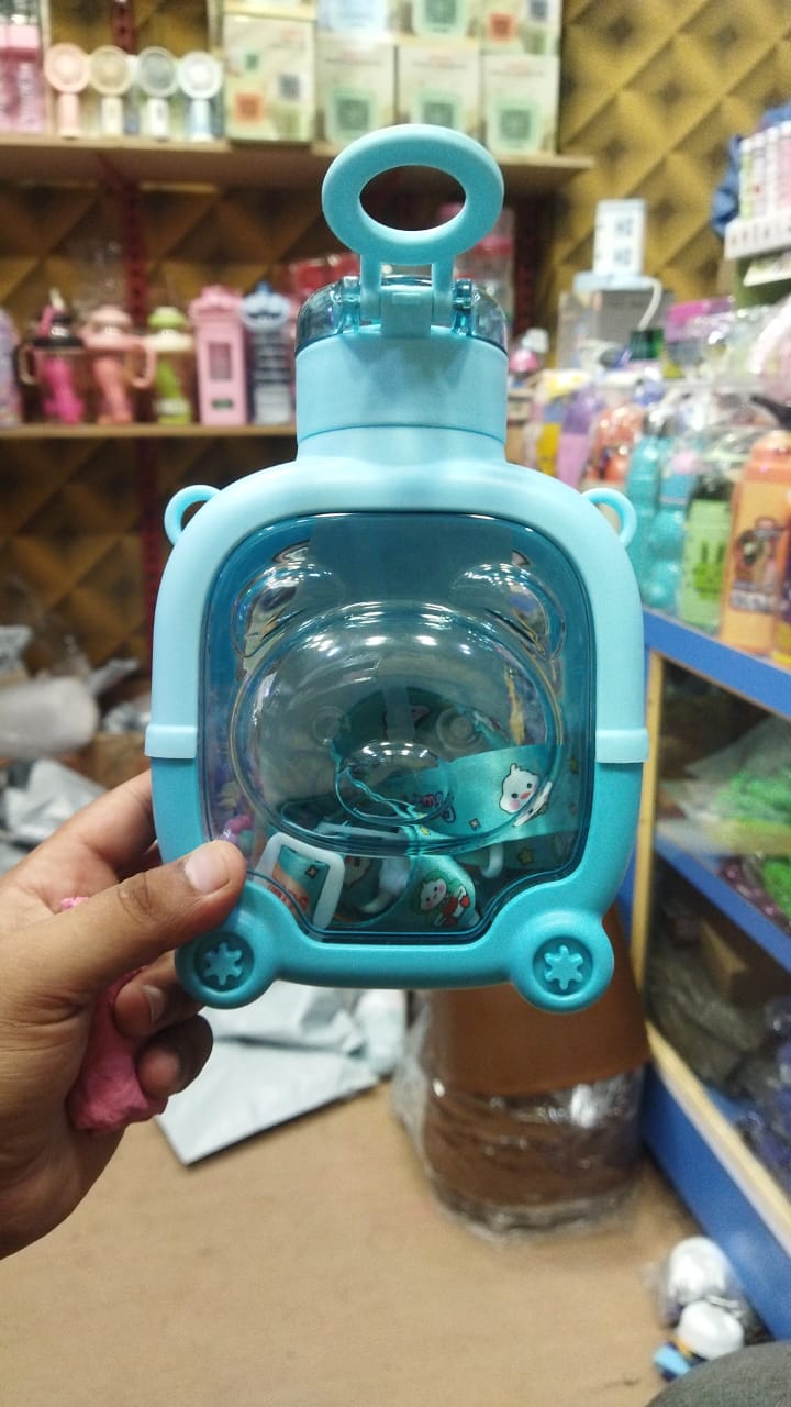 Fancy Teddy bear Water bottle.