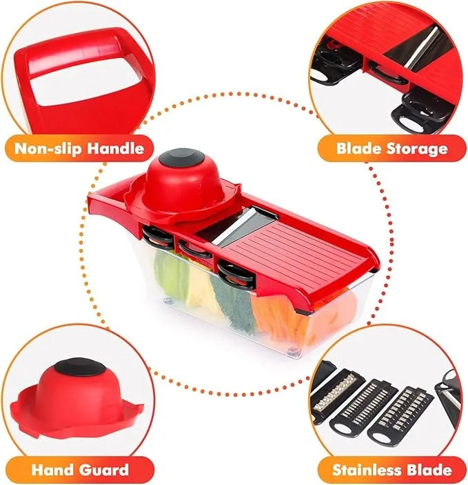 12-in-1 Vegetable Chopper & Slicer