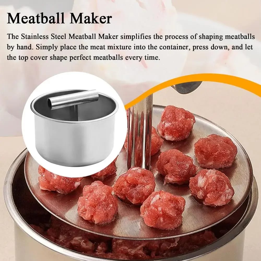 Stainless Steel Meatball 12 boll Maker Mold