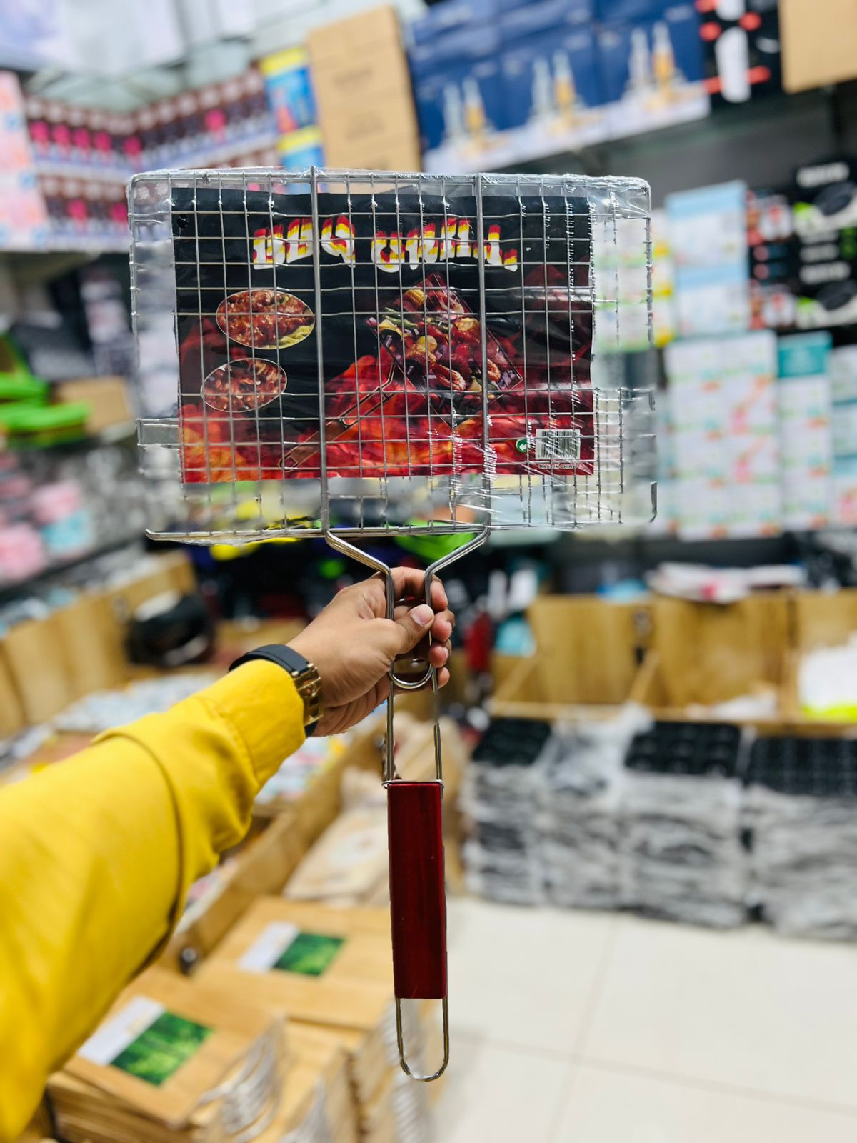Net Handheld B.B.Q Grill 3sizes Available