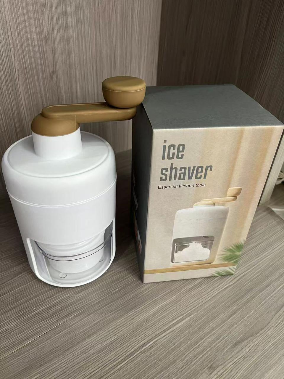 Ice Shaver Make refreshing crushed ice
