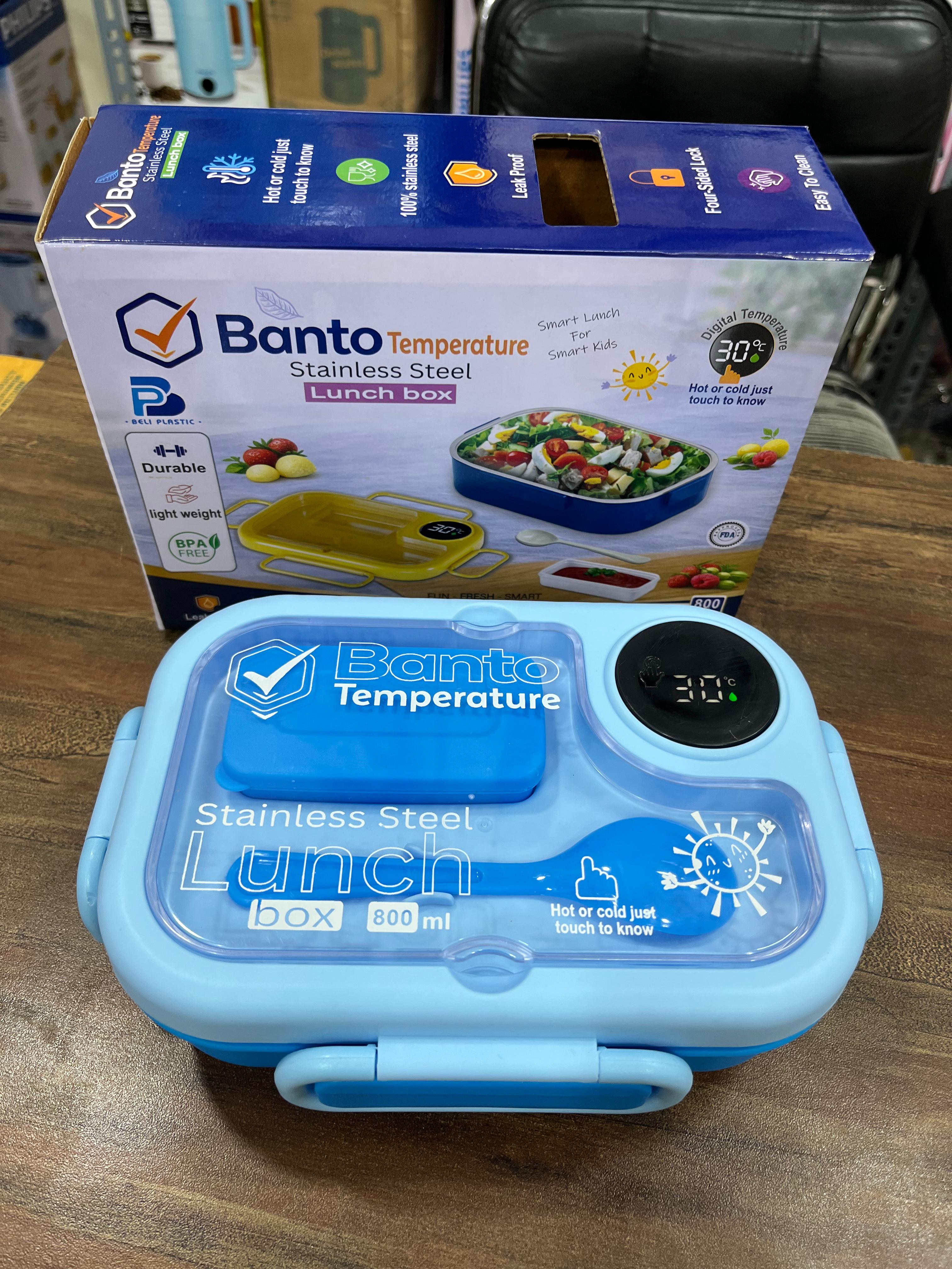 Banto Temperature Stainless Steel Lunch Box 800ml (Hot & Cold)