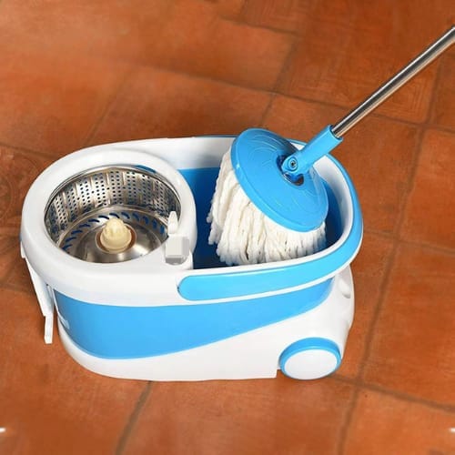 360° Spin Mop with Bucket & Wheels