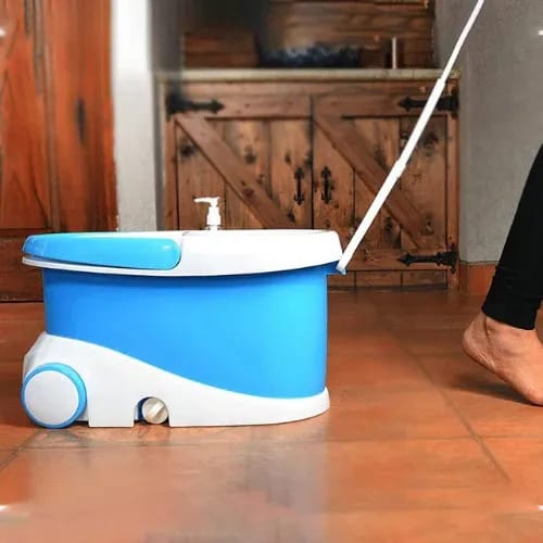 360° Spin Mop with Bucket & Wheels