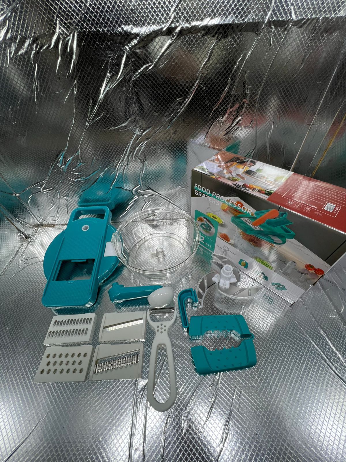 7-in-1 Multifunctional Vegetable Slicer & Grater