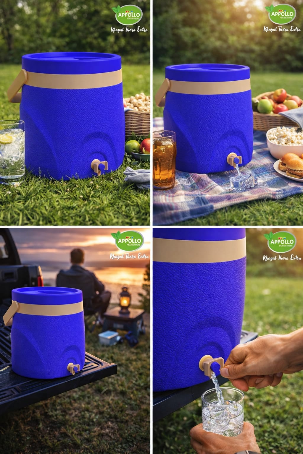 Appollo Alpha 7L Insulated Water Cooler - Model 1 Description