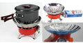 Portable Windproof Outdoor Camping Stove with Carry Bag